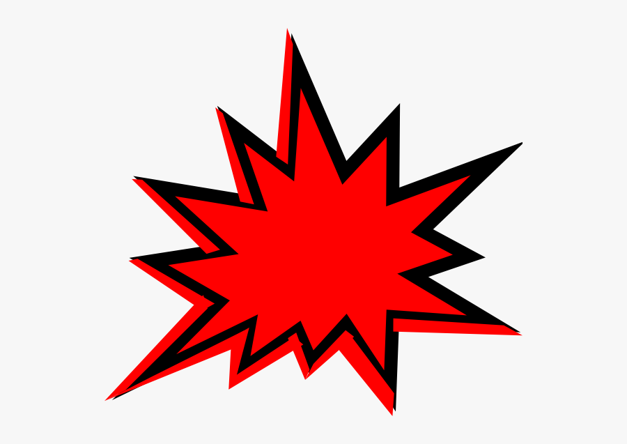 Transparent Explotion Png - Clipart Starburst, Transparent Clipart