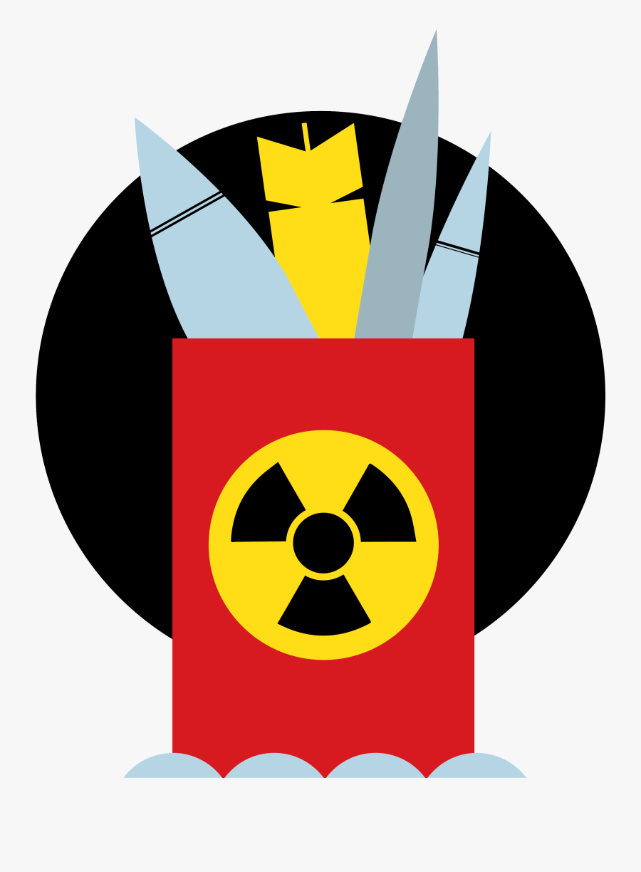 Bomb Clipart Little Boy - Nuclear Weapons Logo, Transparent Clipart