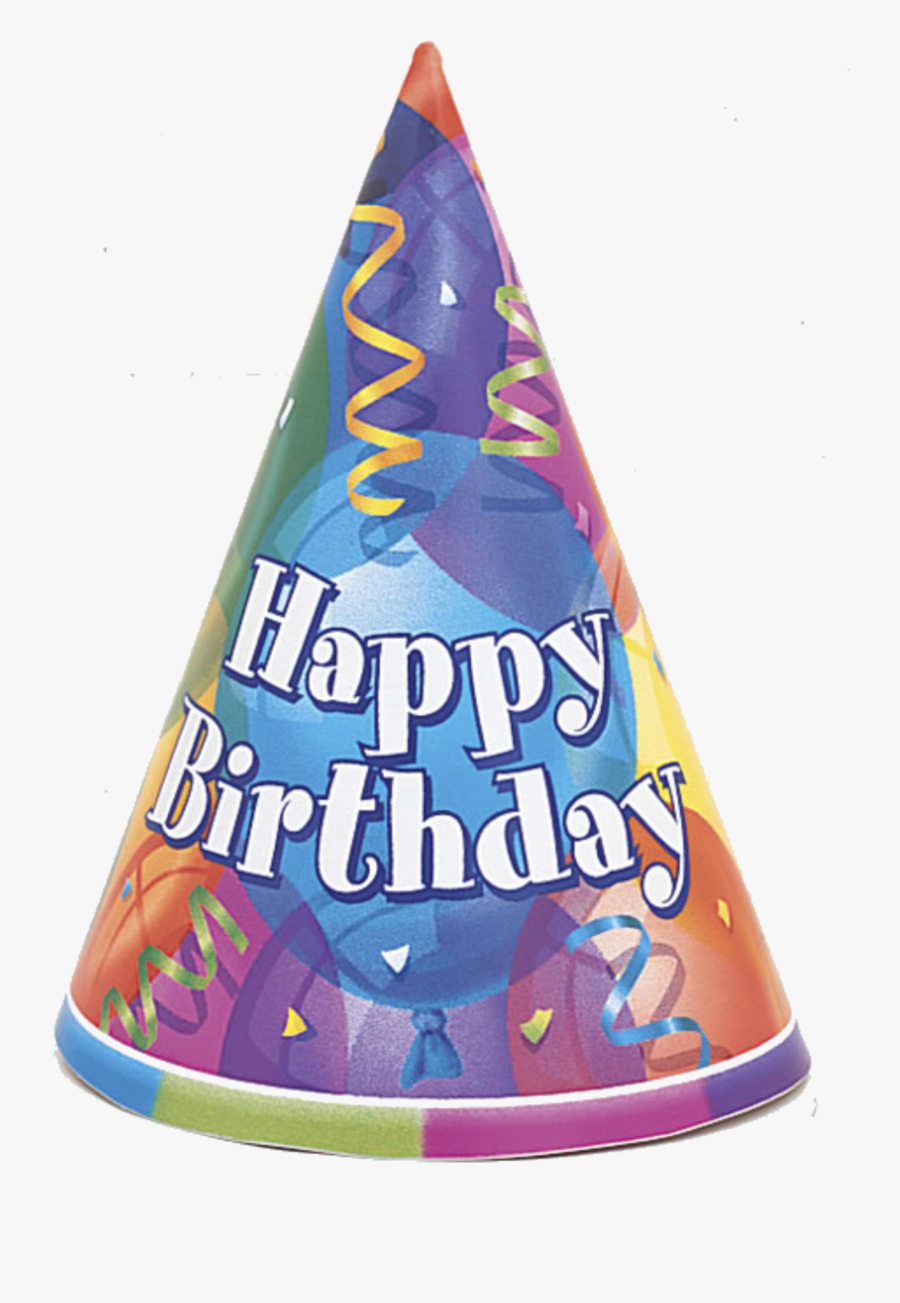 Party Hat Happy Birthday Clipart Transparent Png - Happy Birthday Party Hat Clipart, Transparent Clipart