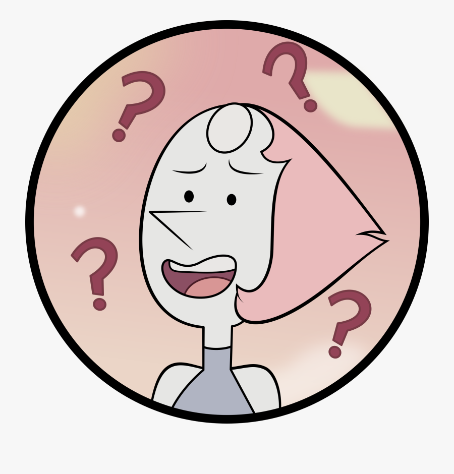 Steven Universe Pearl Confused Clipart , Png Download - Sworn To The Sword Pearl Confused, Transparent Clipart