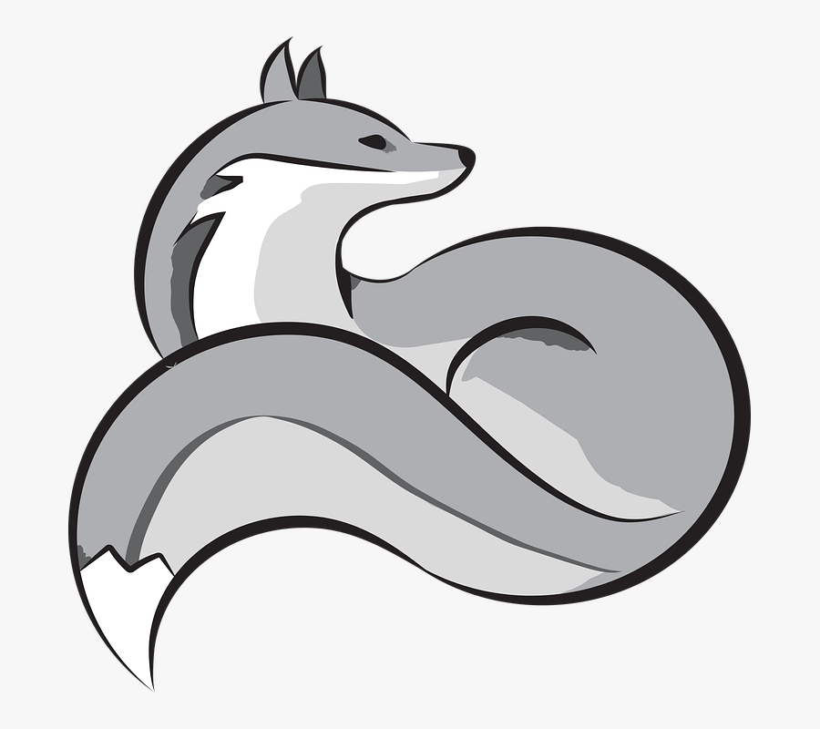 Dolphin,clip Art,line Art,tail,marine Mammal,short - Silver Fox Art, Transparent Clipart