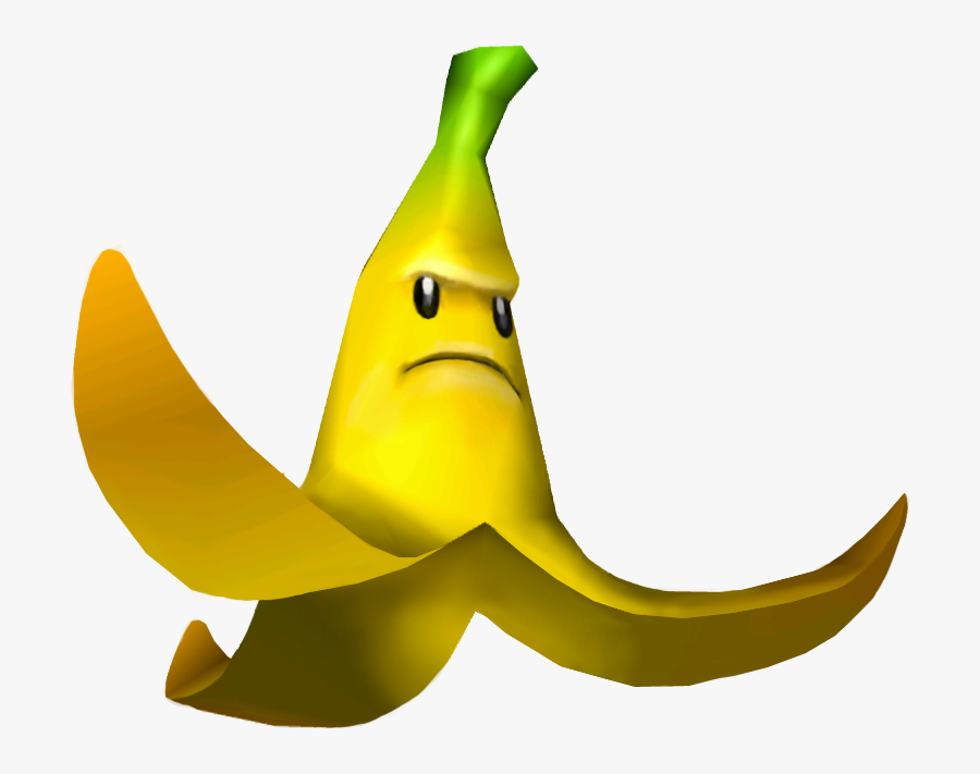 Banana Png Donkey Kong - Banana Peel Mario Kart, Transparent Clipart