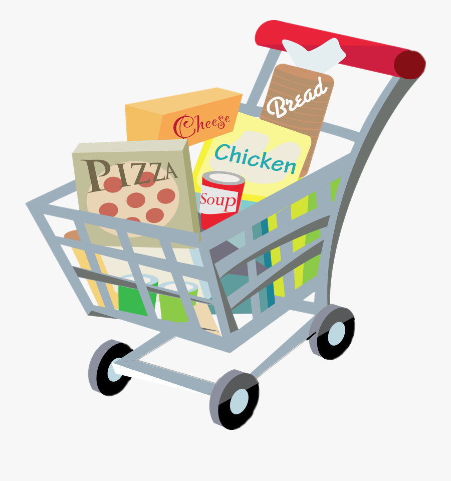 Thumb Image - Grocery Shopping Clip Art, Transparent Clipart