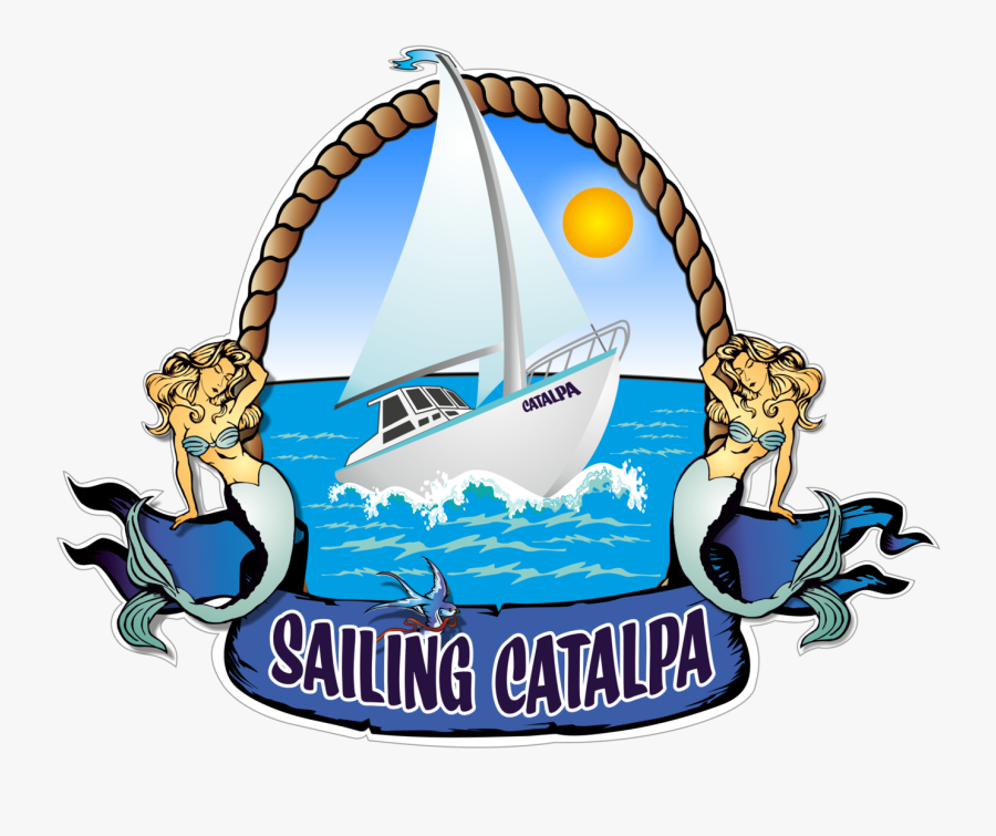 Transparent Schooner Clipart - Sailing Catalpa, Transparent Clipart