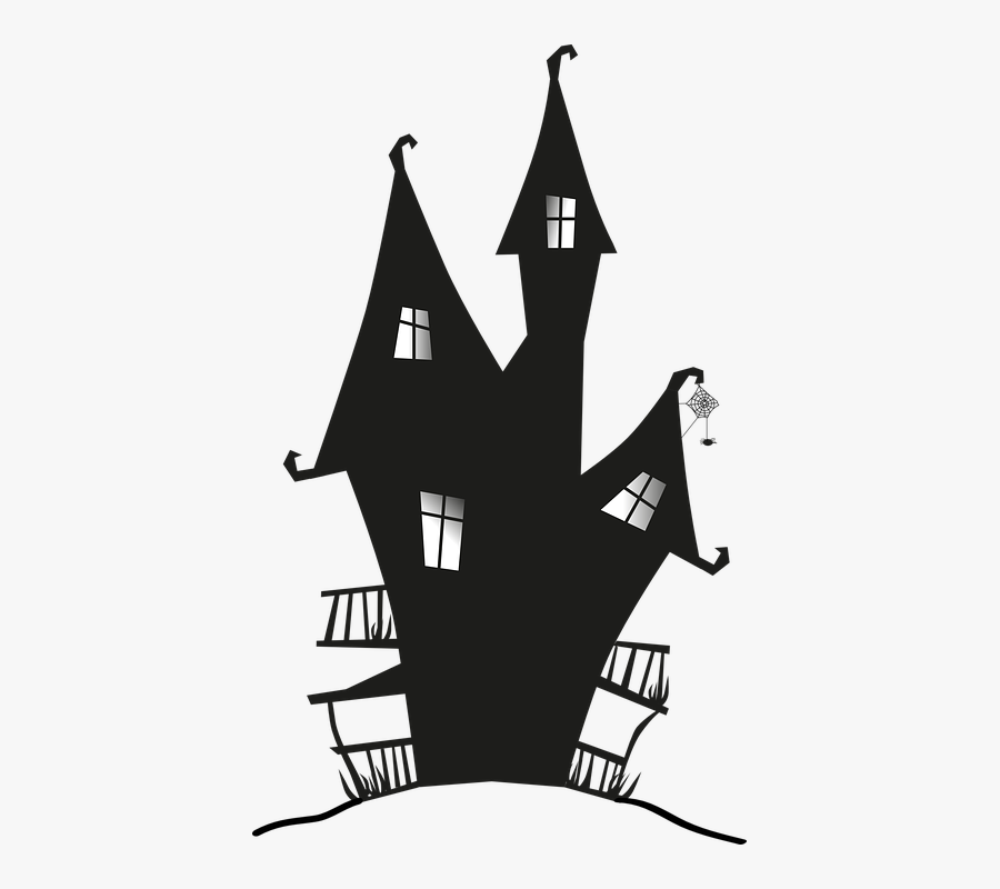 House Cleaning Clipart 20, Buy Clip Art - Tim Burton Haunted House, Transparent Clipart