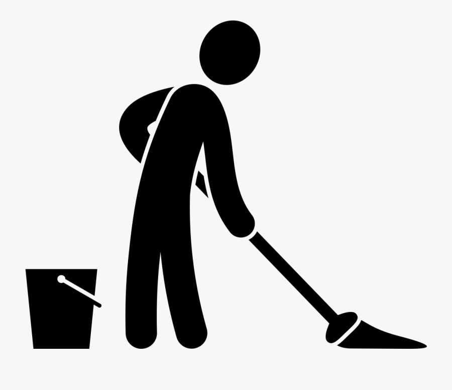 - Clean The Floor Icon Clipart , Png Download - Mop Icon Free, Transparent Clipart