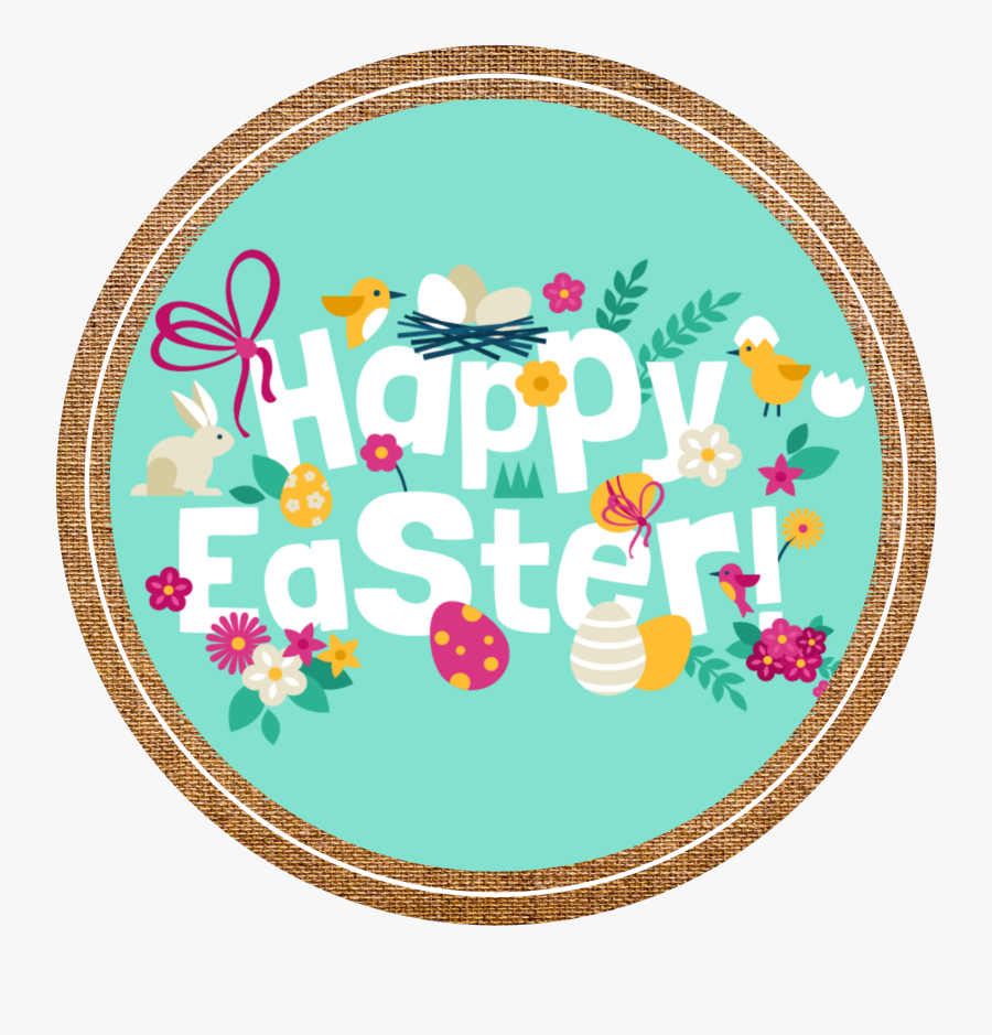 Easter Greeting Cards, Transparent Clipart