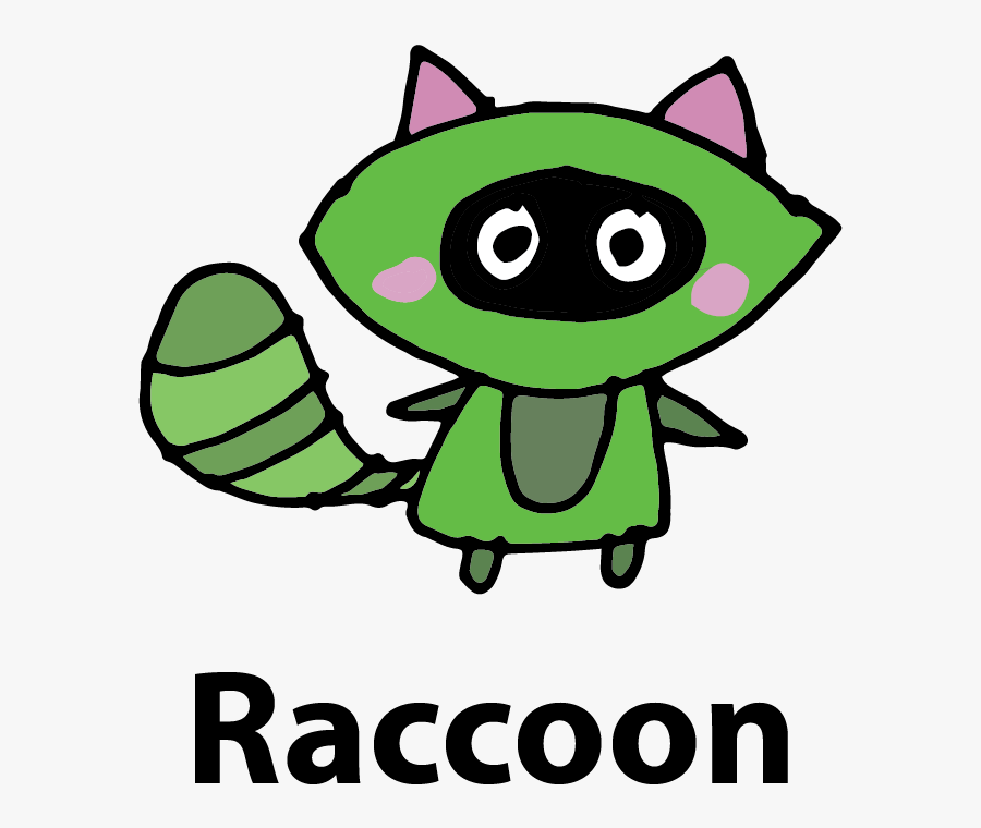 Raccoon Clipart , Png Download - Cartoon, Transparent Clipart