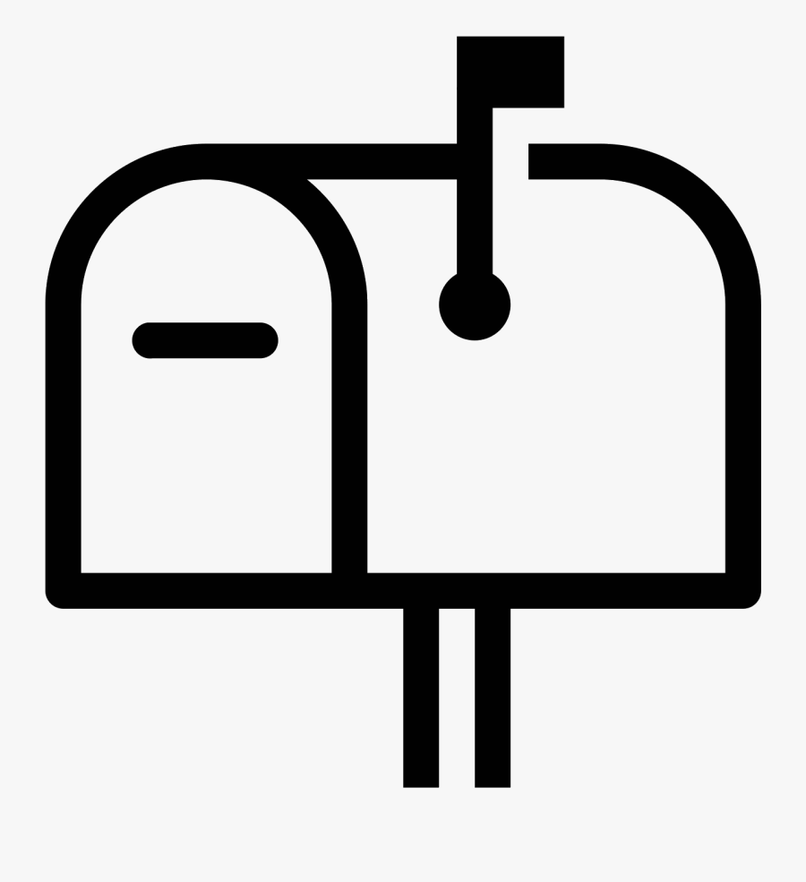 Letterbox Icon Free Download - Transparent Background Mailbox Icon, Transparent Clipart