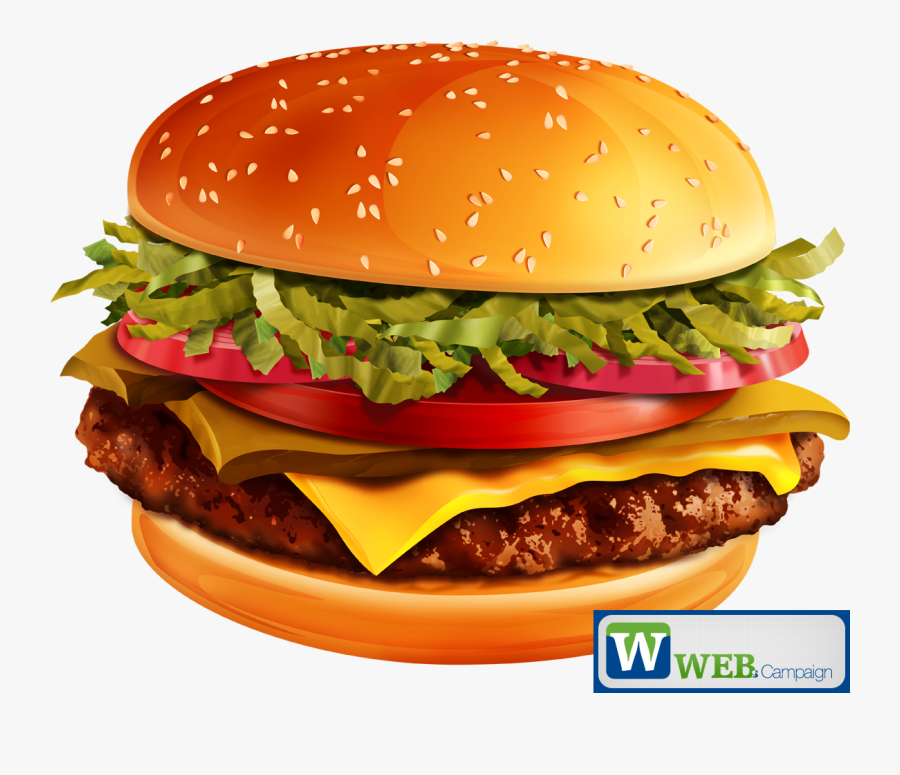 Transparent Burger King Clipart - Transparent Background Burger Png, Transparent Clipart
