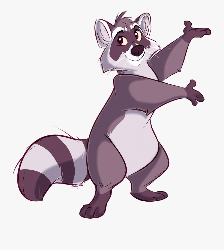 Transparent Raccoon Png - Raccoon Cartoon, Transparent Clipart