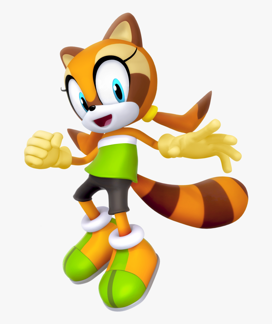 Marine The Racoon - Marine The Raccoon Sonic, Transparent Clipart