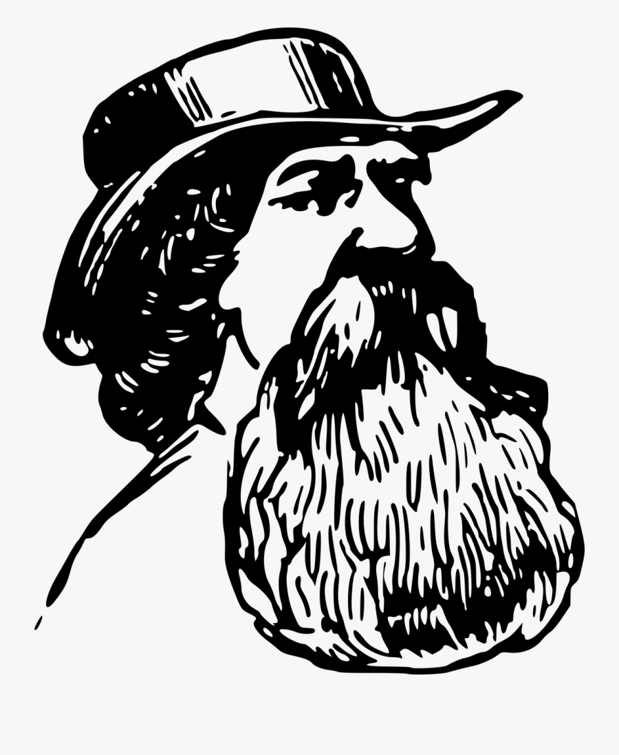 Beard Pencil Moustache Drawing - Beard, Transparent Clipart