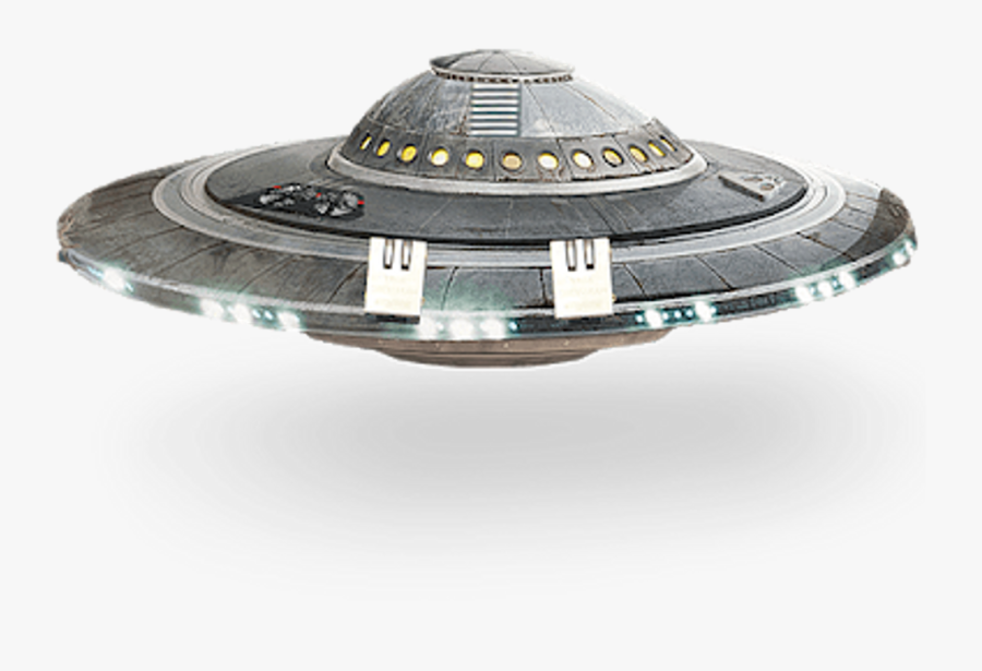 Ufo Spaceship Flying Saucer - Ufo With Transparent Background, Transparent Clipart
