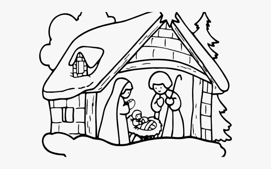 Images Of Cartoon Christmas Scene Drawing
