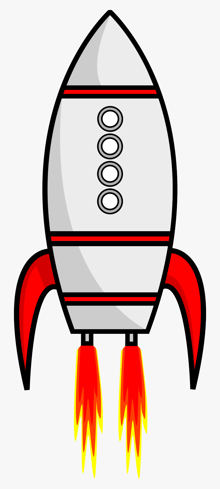 Rocket Vectot Png Transparent Image - Rocket Transparent, Transparent Clipart