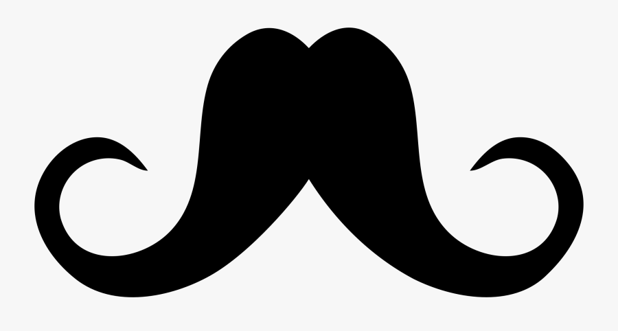 Moustache Beard Clip Art - Long Mustache Clipart, Transparent Clipart
