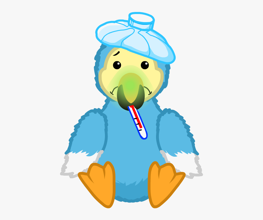 Sick Png File - Sick Bird Png, Transparent Clipart