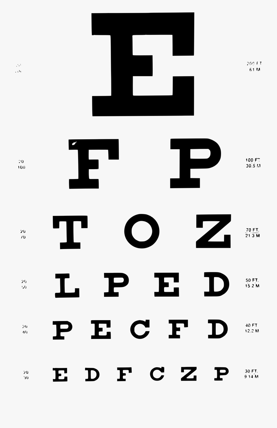 Eye Test Clipart - Eye Chart Clip Art , Free Transparent Clipart ...