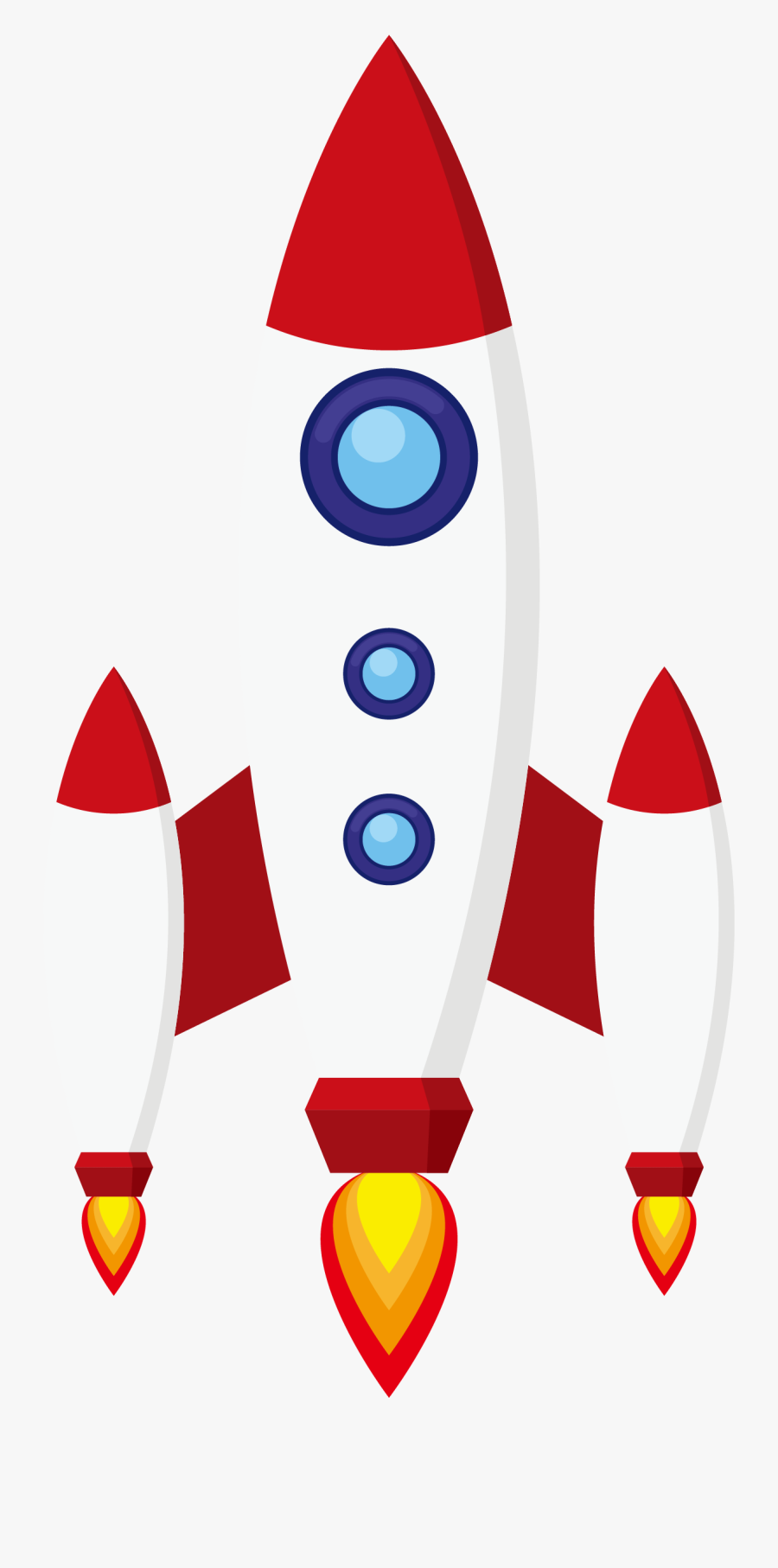 Rocket Spacecraft Clip Art - Rocket Ships Cartoon Png, Transparent Clipart