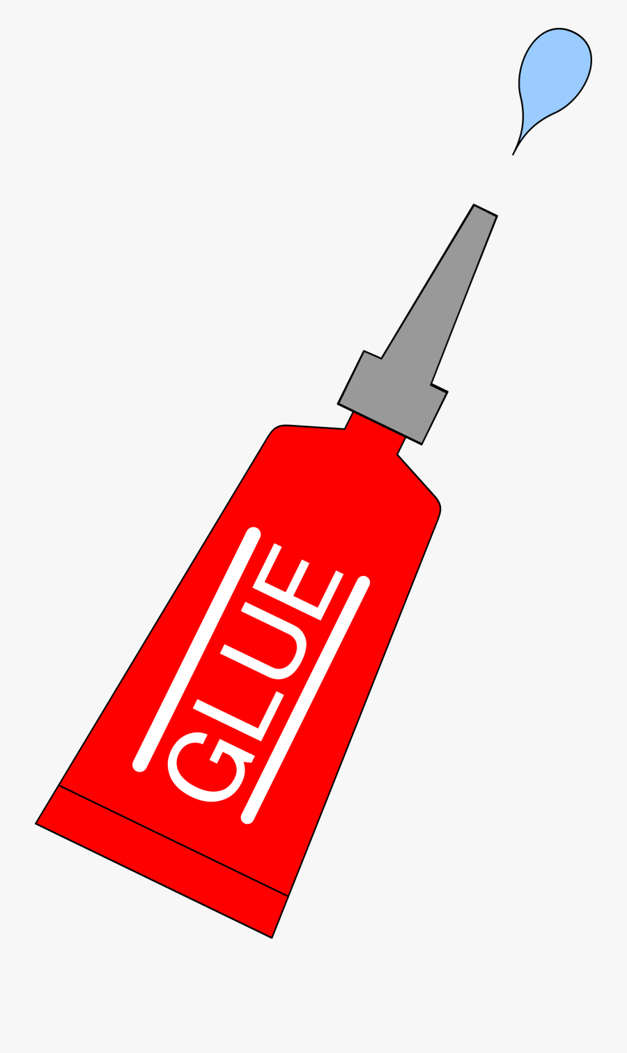 Tube Of Glue Png, Transparent Clipart