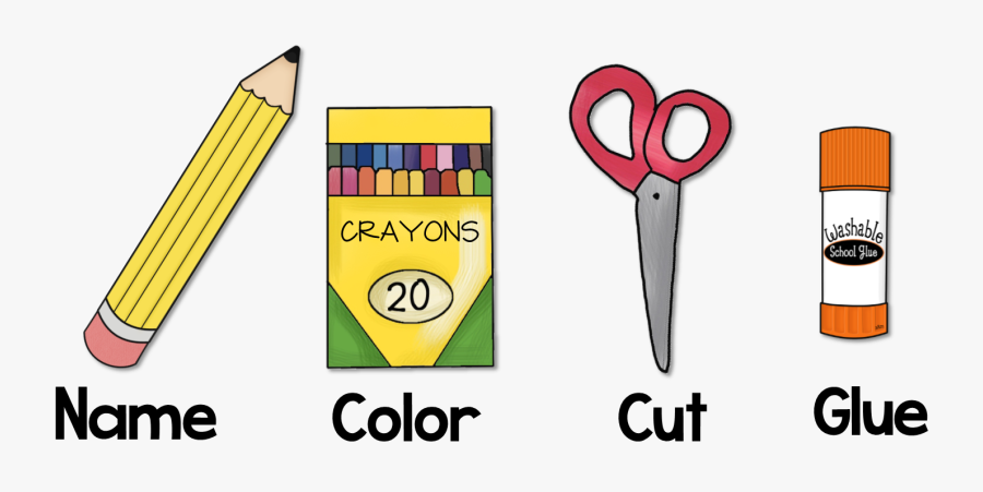 Visual Direction Cues For - Color Cut Glue Visual, Transparent Clipart