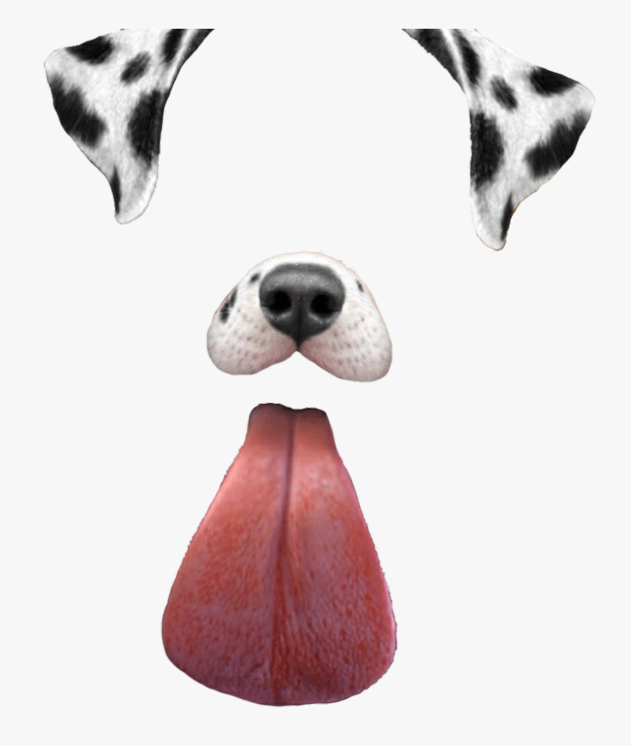Snapchat Filters Png Dog Tongue Transparent - Filtros De Snapchat Perro