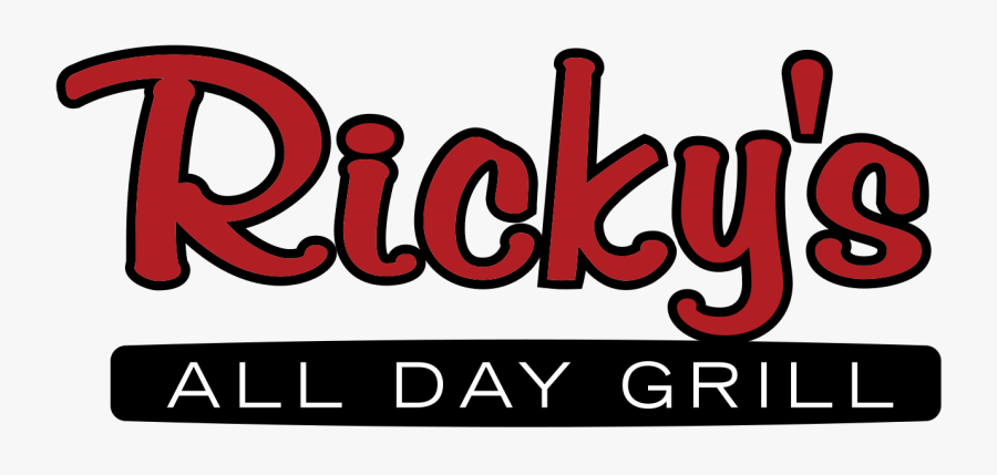 Grill Clipart Svg - Ricky's Grill Logo, Transparent Clipart