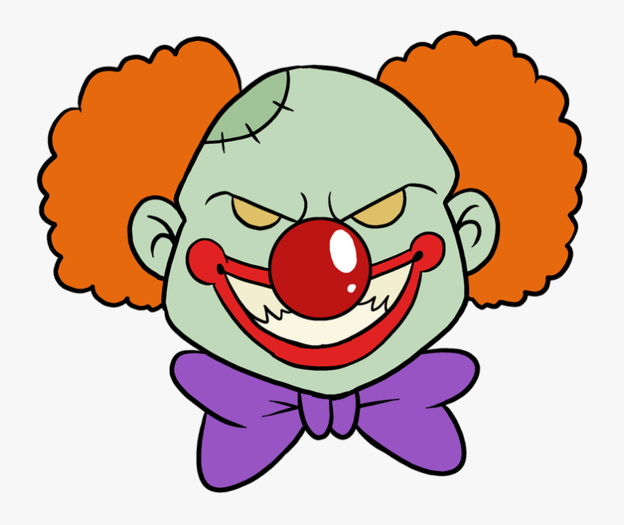 How To Draw Scary Clown - Easy To Draw Scary Clown, Transparent Clipart