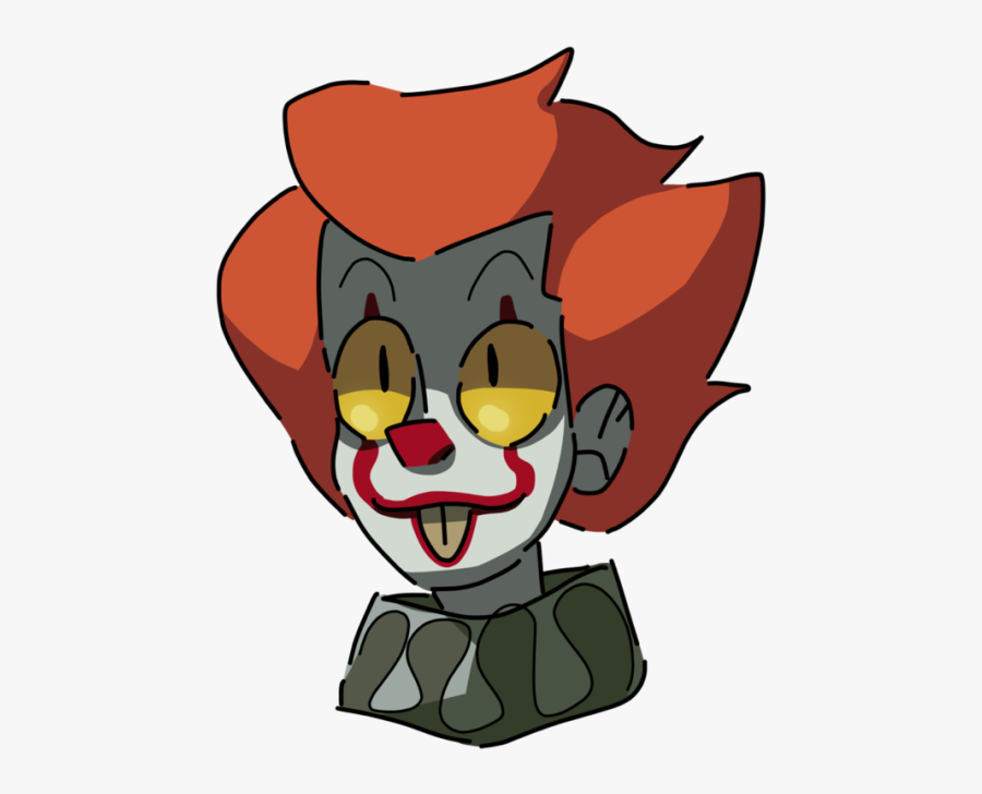 Nsfw Drawing Pennywise Huge Freebie Download For Powerpoint - Clown It Drawings Pennywise, Transparent Clipart
