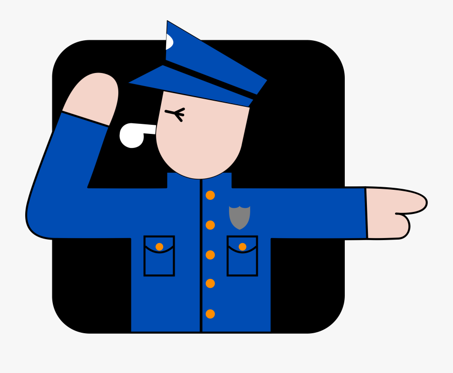 Police Officer African Policeman Detective Law Enforcement - Police Officer, Transparent Clipart