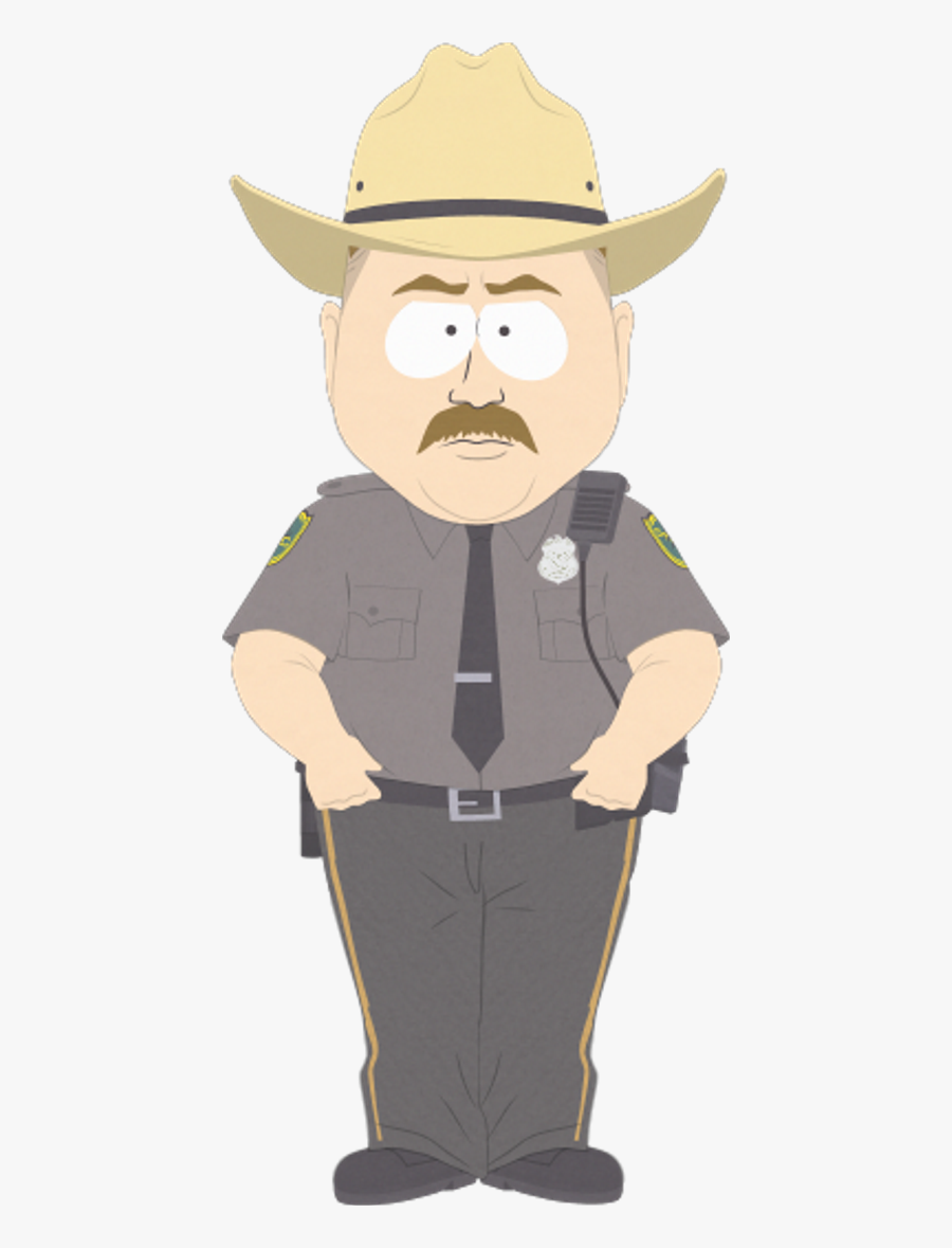 Officer Clipart Law Enforcement - South Park Officer Bright, Transparent Clipart