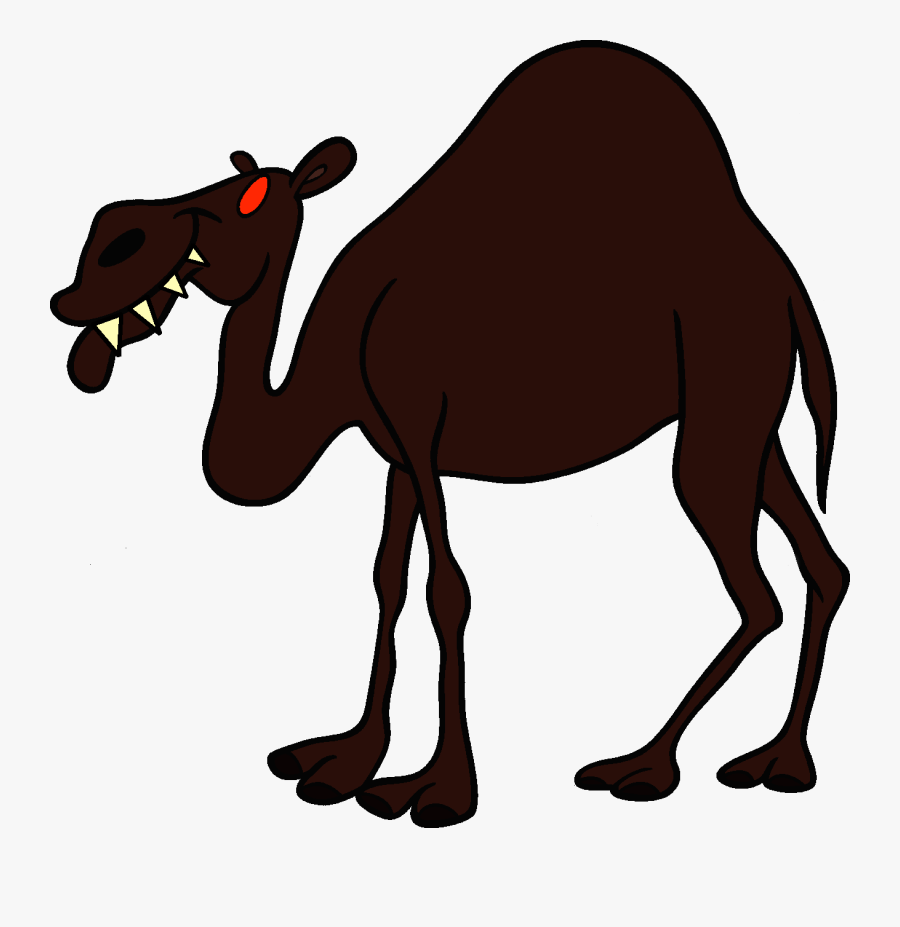 Transparent Camel Clipart Png - Horror Camel, Transparent Clipart