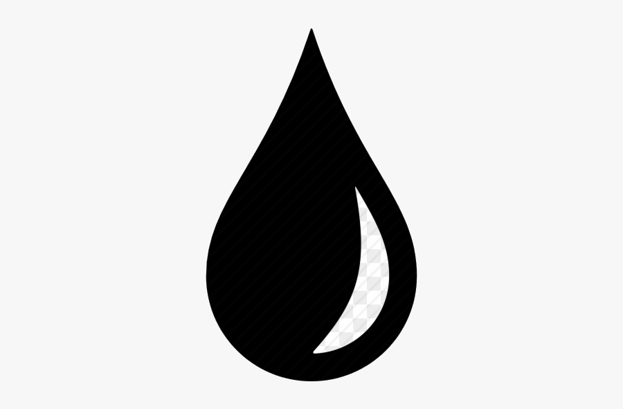 Water Drop Clipart Oil Icon Black Free Transparent - Drop, Transparent Clipart