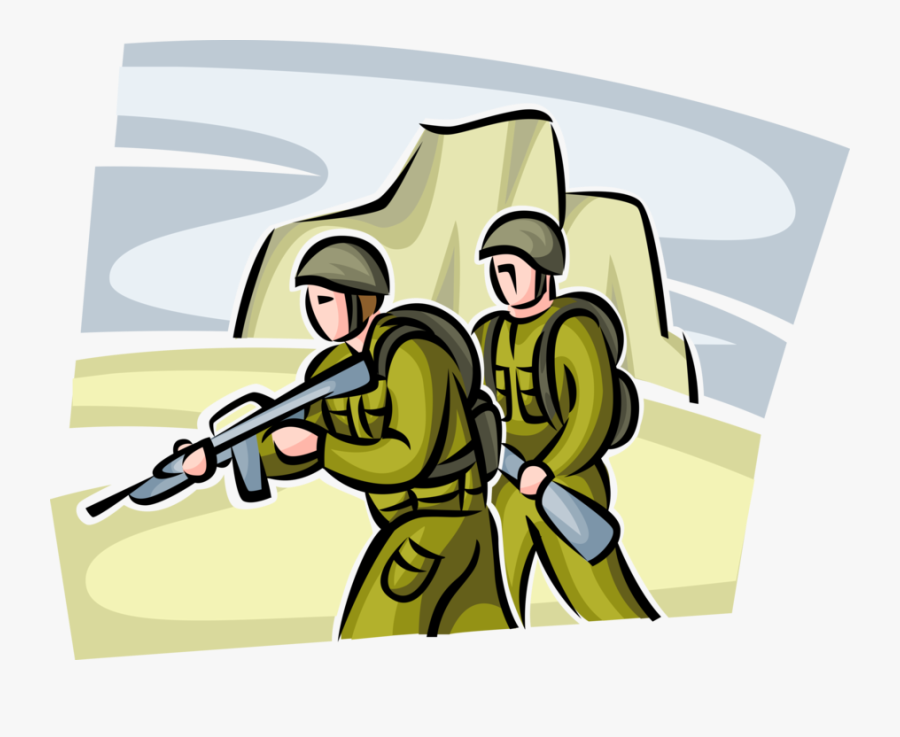 Soldiers Clipart Group Soldier - Military War Clipart Png, Transparent Clipart