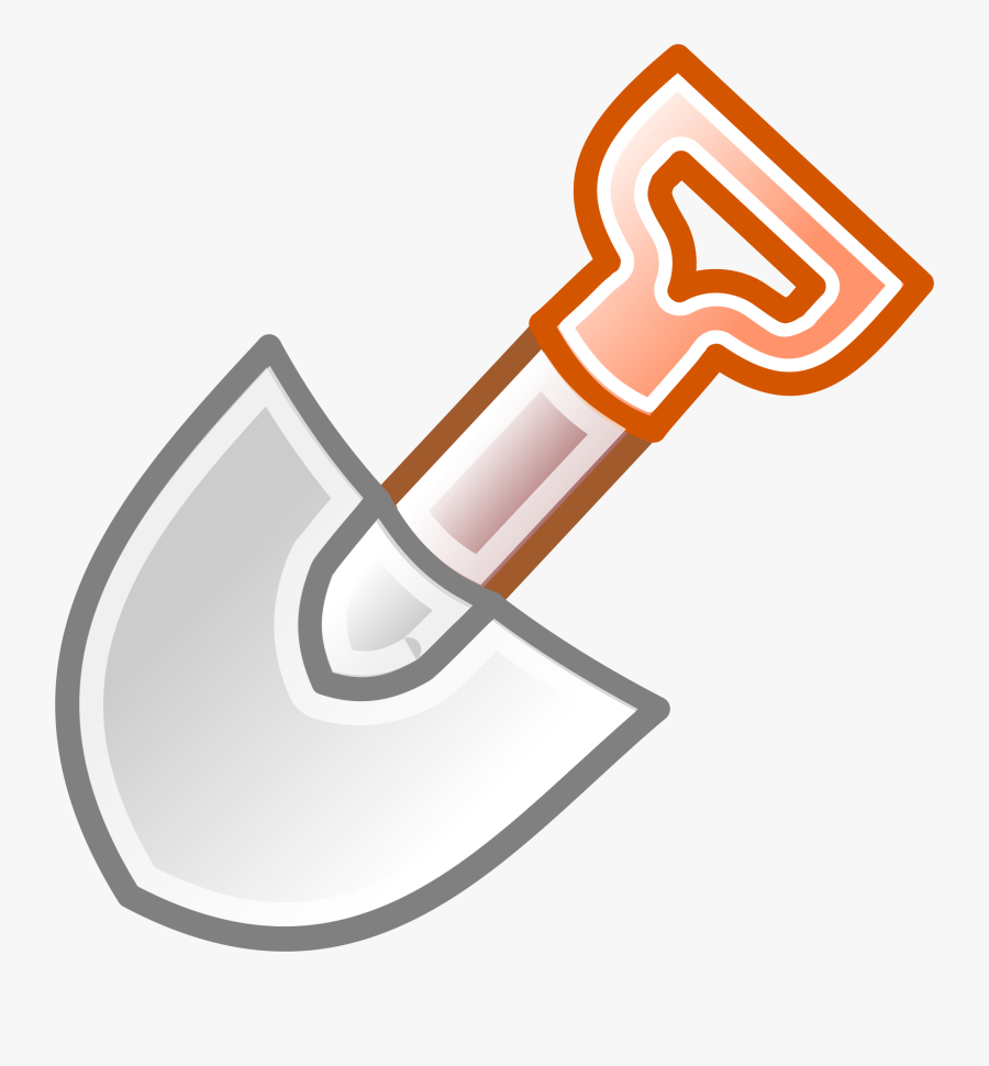 Big Image - Shovel Clipart, Transparent Clipart