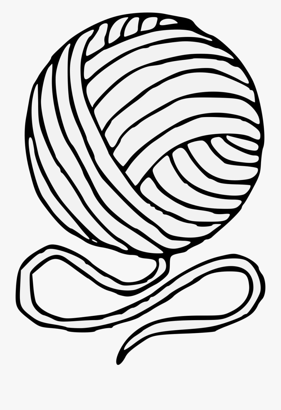 Ball Of Yarn Png - Yarn Ball Clip Art, Transparent Clipart
