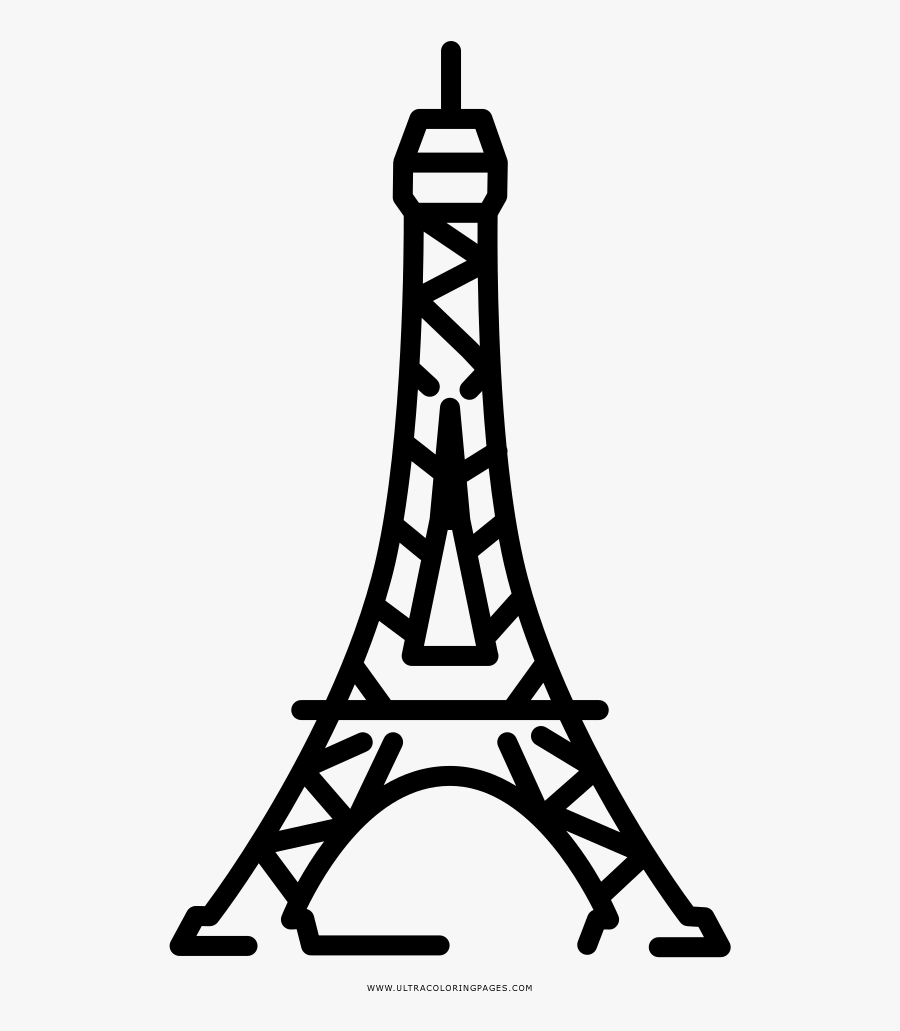Transparent Clipart Eifel Tower - Eiffel Tower Icon Transparent, Transparent Clipart