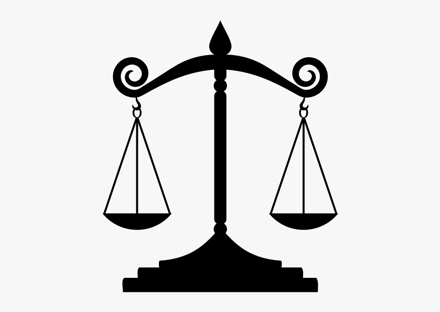 Scale - Rule Of Law Drawing, Transparent Clipart