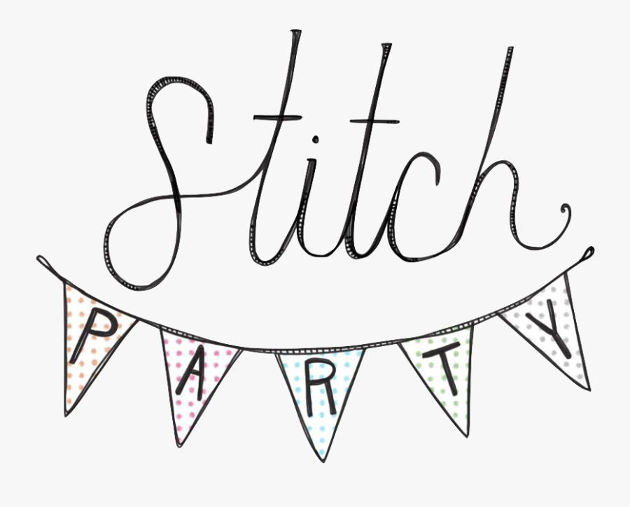 Blog Stitch Party Handdyed Yarn Knitting Kits - Line Art, Transparent Clipart