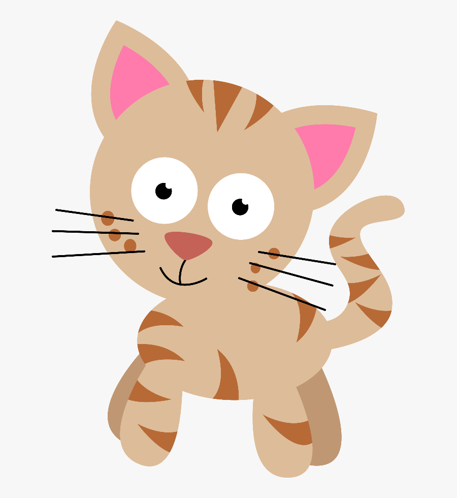 Cachorrinhos E Gatinhos - Transparent Background Clipart Kitten, Transparent Clipart