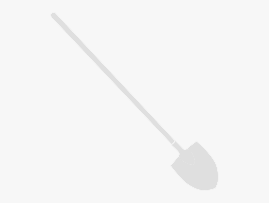 Shovel Clip Art - Shovel Png White, Transparent Clipart