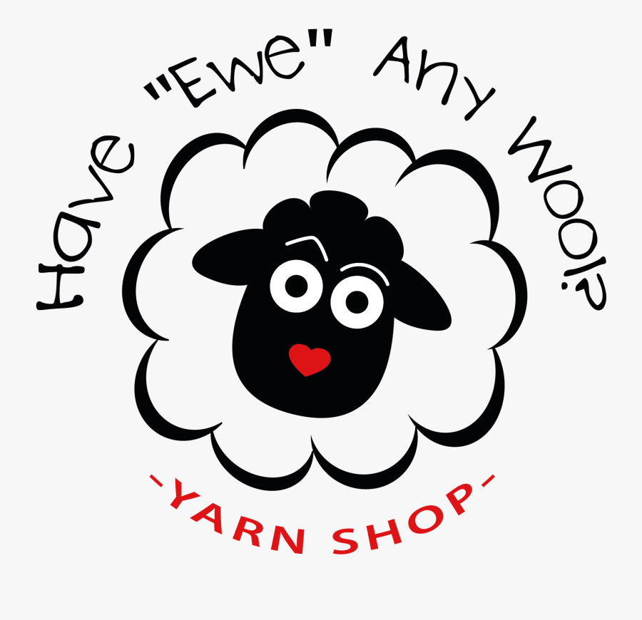 Transparent Crochet Hook Png - Have "ewe" Any Wool Yarn Shop, Transparent Clipart