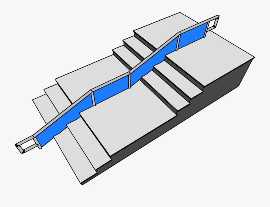 Stair Ramp Furniture Icon - Club Penguin Stairs, Transparent Clipart