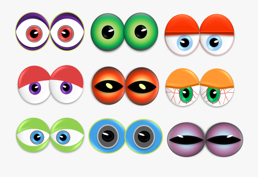 Eyeball Clipart Sight - Monster Eyes Clipart, Transparent Clipart