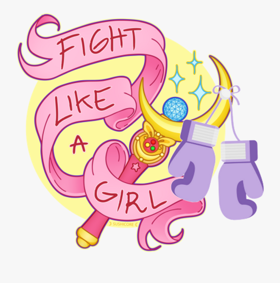 Scboxinggloves Boxinggloves Fight Gloves Boxing Wand - Fight Like A Girl Png, Transparent Clipart