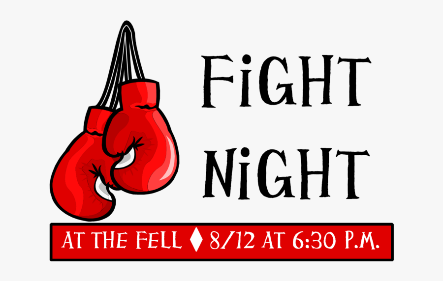 Fight Night At The Fell - Boxing, Transparent Clipart