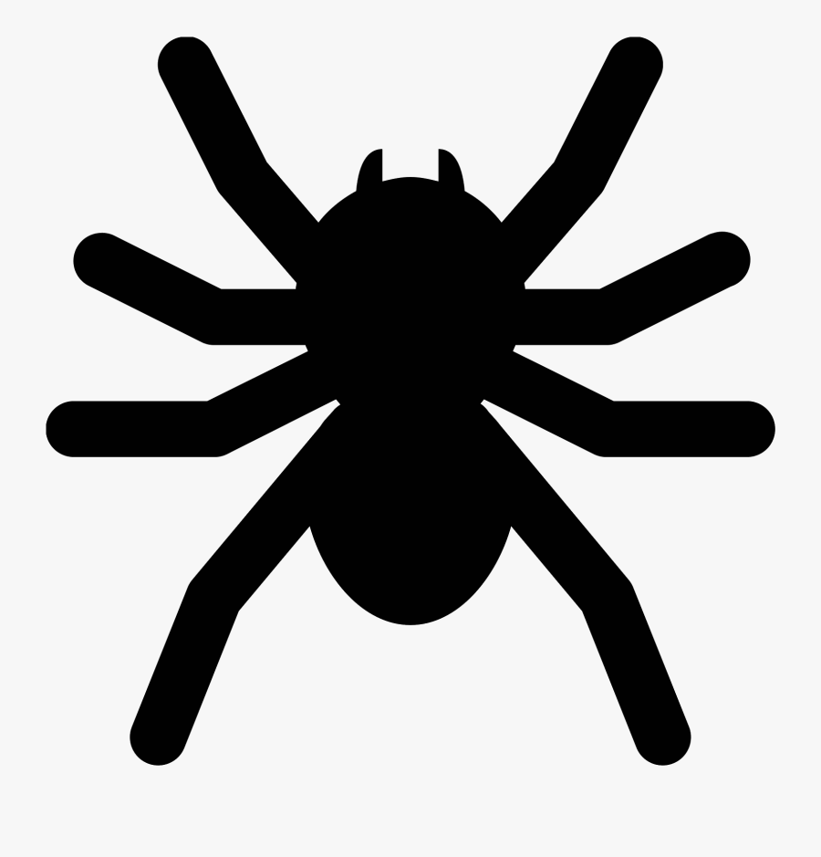 Jpg Transparent Spiders Clipart Arana - Spider Icon Png, Transparent Clipart