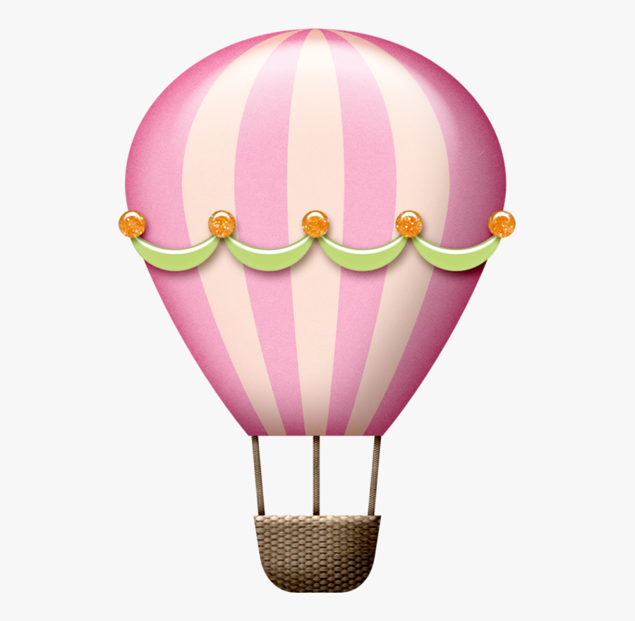 Transparent Pinterest Logo Transparent Png - Clipart Pink Hot Air Balloon Transparent Background, Transparent Clipart
