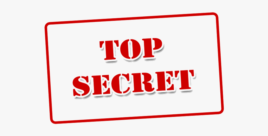 Top Secret, Transparent Clipart
